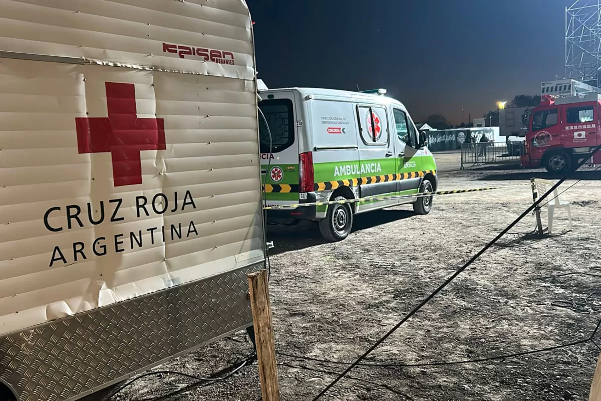 Operativo conjunto de salud acompa&ntilde;&oacute; el recital de La Renga ante m&aacute;s de 15 mil personas