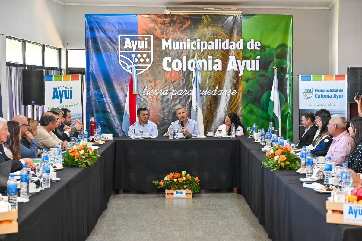 Frigerio inst&oacute; a seguir trabajando en sinton&iacute;a provincia y municipios para lograr cambios que lleguen a la gente