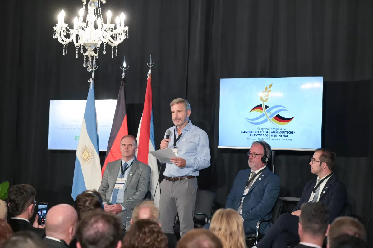 Frigerio valor&oacute; la contribuci&oacute;n de los Alemanes del Volga al progreso de Entre R&iacute;os