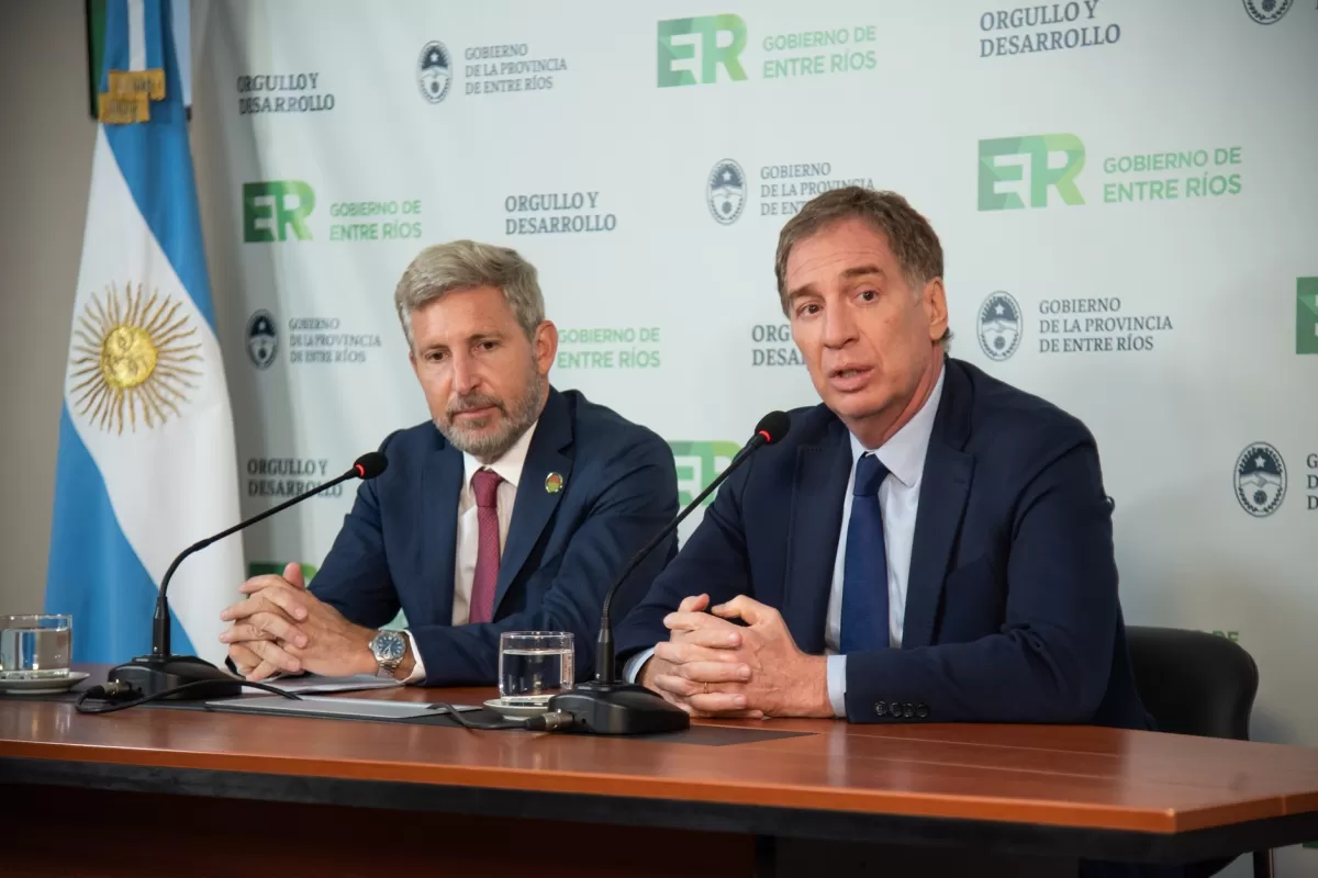 Frigerio recibi&oacute; a Santilli y ratific&oacute; el acompa&ntilde;amiento de Entre R&iacute;os a las reformas que impulsa Naci&oacute;n