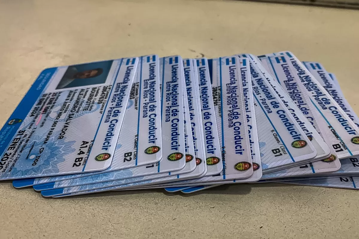 Brindan detalles para la renovación de licencias de conducir en Paraná