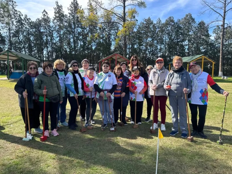 Adultos mayores participaron de la instancia departamental de los Juegos Deportivos Entrerrianos