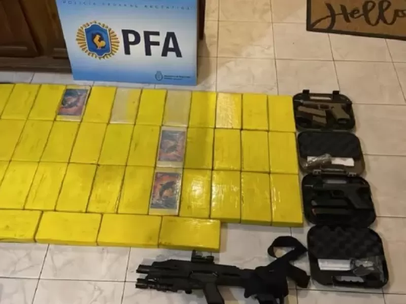 Detienen a narcotraficante que trasladaba cocaína de Entre Ríos a Uruguay