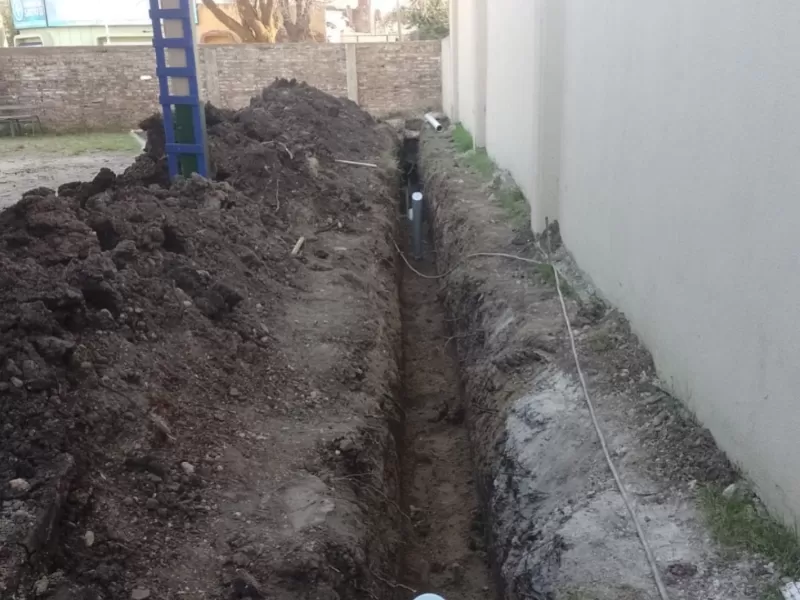 Avanzan las obras en la escuela secundaria de San Salvador