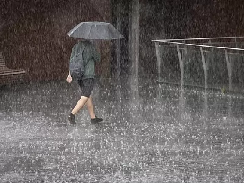 Extendieron la alerta amarilla por lluvias y tormentas para este lunes