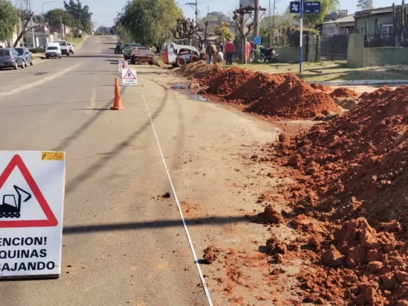 Inició la obra para abastecer con gas natural a la escuela secundaria técnica de la UNER de Concordia