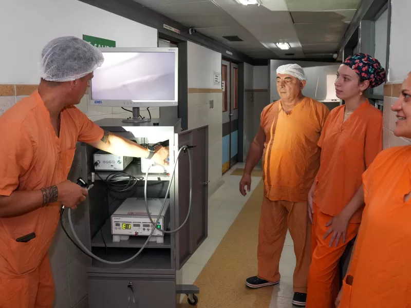 Salud invirti&oacute; m&aacute;s de 35 millones de pesos en una torre de laparoscop&iacute;a para el hospital San Roque de Paran&aacute;