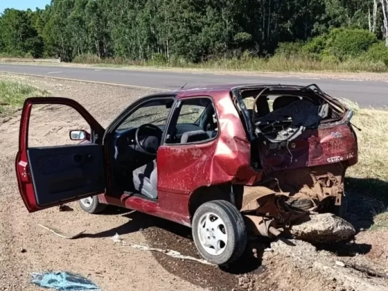 En Ruta Nacional 14, una camioneta embistió de atrás a un automóvil