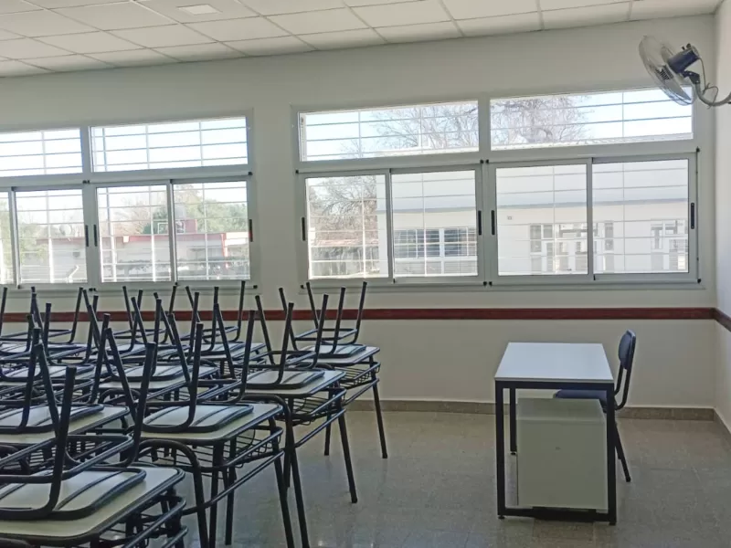 Finalizaron las obras del nuevo edificio de la escuela Mariano Moreno de Libertador San Martín
