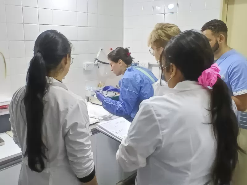 Cerrito realizó una jornada ginecológica con atención y estudios para casi 60 pacientes