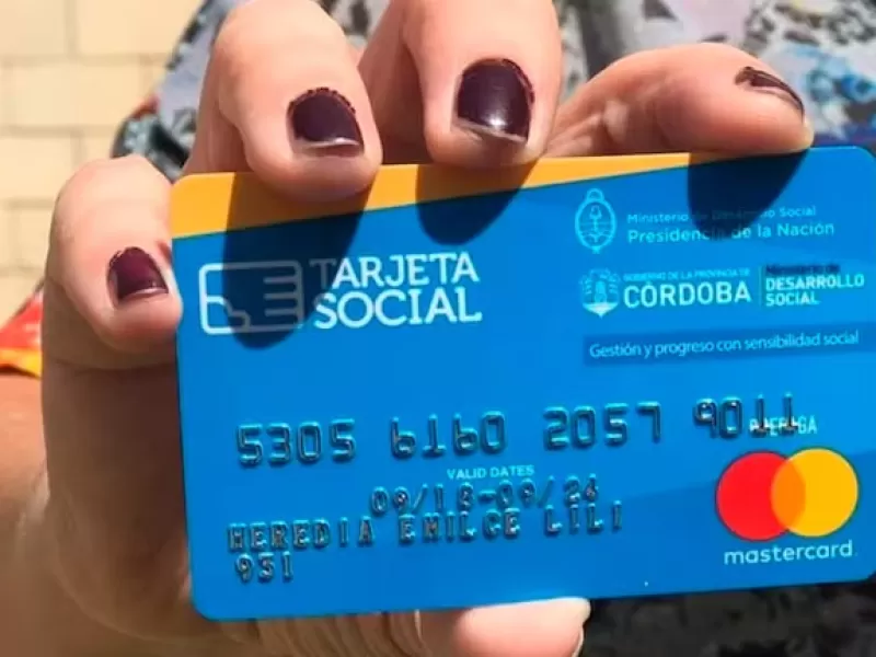 Este martes 24 se acreditarán las tarjetas sociales