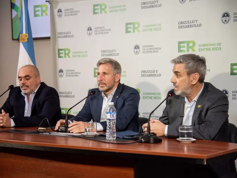 Frigerio destac&oacute; que el acuerdo con Anses es "el mayor reconocimiento de fondos obtenido por Entre R&iacute;os"