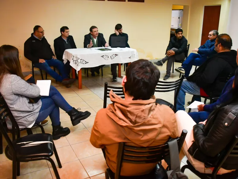 Vialidad present&oacute; en Nogoy&aacute; un convenio para el mantenimiento de caminos provinciales