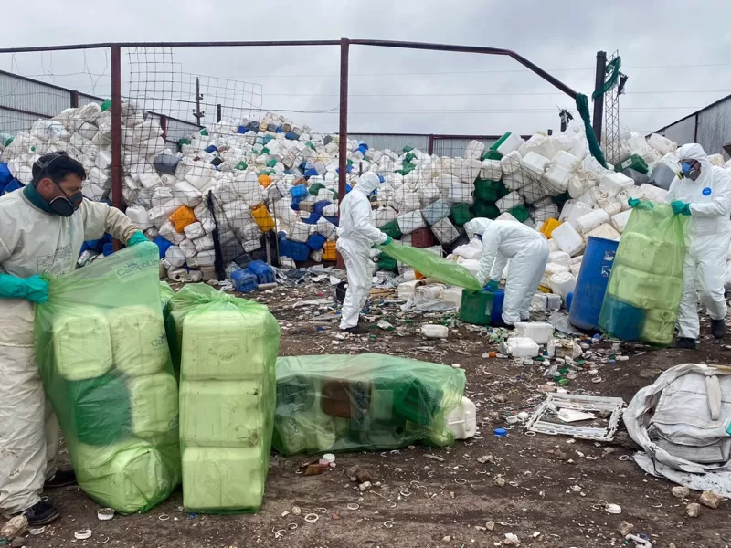 Entre R&iacute;os recuper&oacute; m&aacute;s de 390.000 kilos de envases de fitosanitarios en 2025