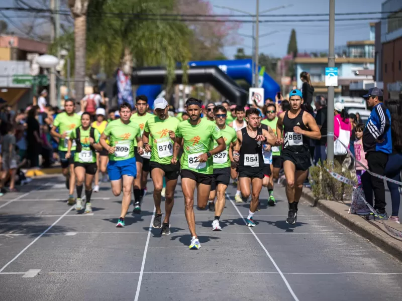 Se prepara para la 36 Media Maratón de la Salud en Libertador San Martín