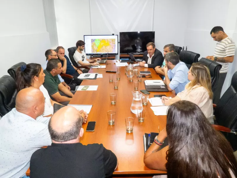 Planifican trabajos viales con comunas y juntas de Gobierno de Villaguay