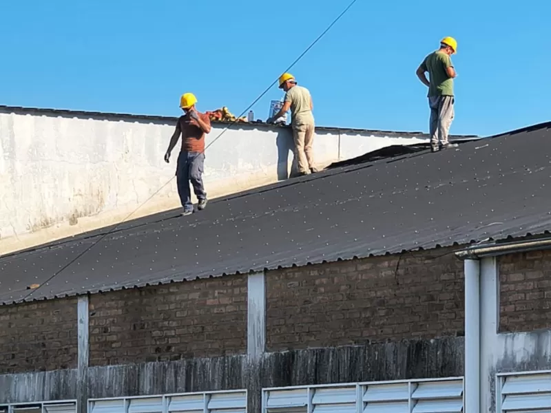Se repara y pone en valor una escuela de Concordia