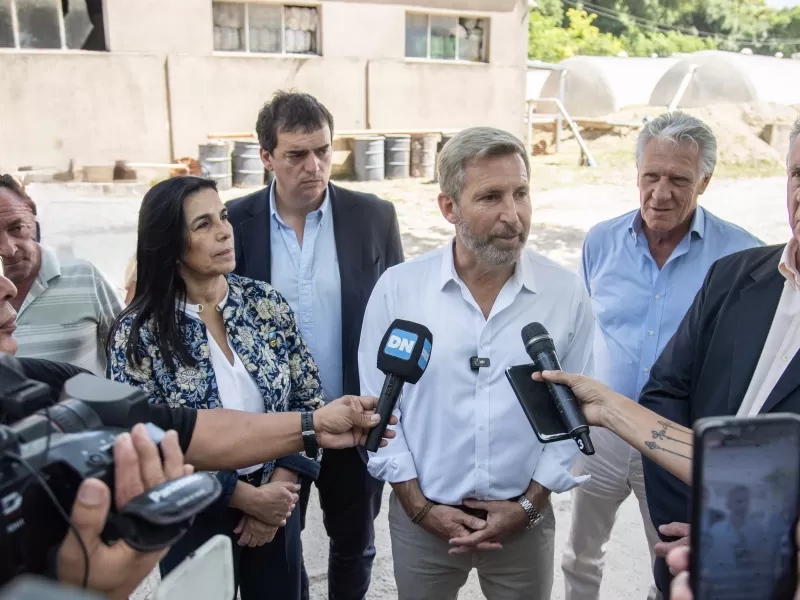 Frigerio anunció el inicio de la obra del camino productivo entre Viale y arroyo El Durazno