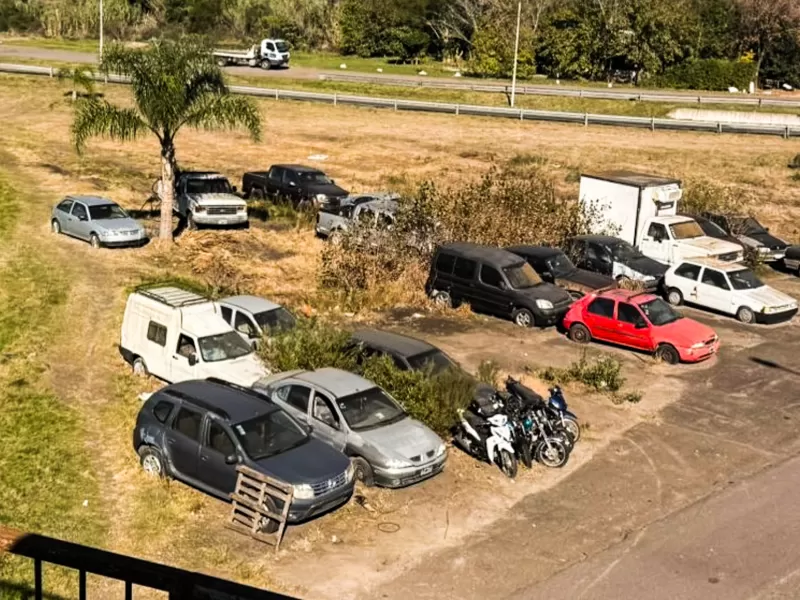 Retiraron más de 120 vehículos secuestrados de dependencias policiales en Gualeguaychú