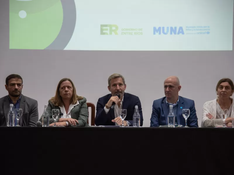 El Gobierno provincial avanza en la agenda de infancia con apoyo de Unicef y participación municipal