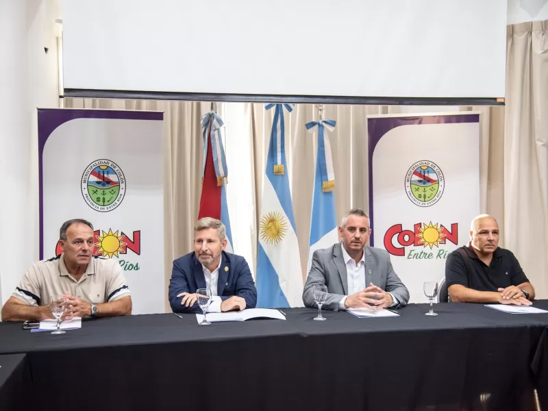 Frigerio ratific&oacute; que Entre R&iacute;os recurrir&aacute; a la Justicia internacional si avanza la refiner&iacute;a frente a Col&oacute;n