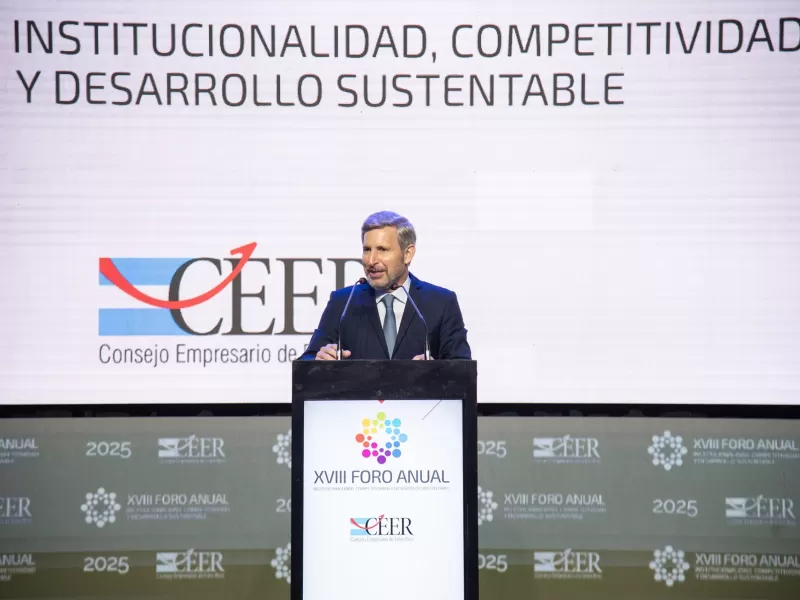 Frigerio ratificó su compromiso de alivio impositivo y protección al sector privado
