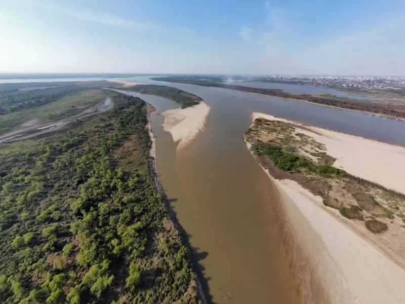 El Ministerio de Planeamiento alerta por la bajante del Río Paraná