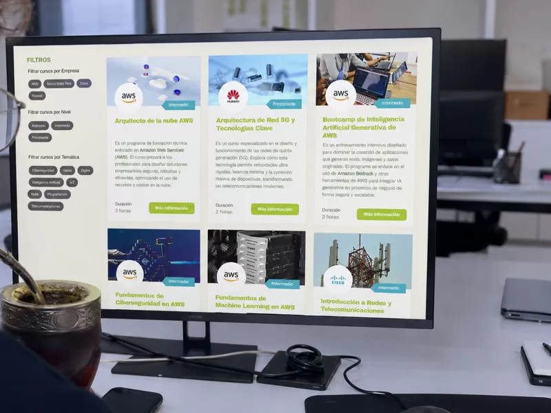 Una nueva plataforma re&uacute;ne toda la oferta de formaci&oacute;n digital de la provincia