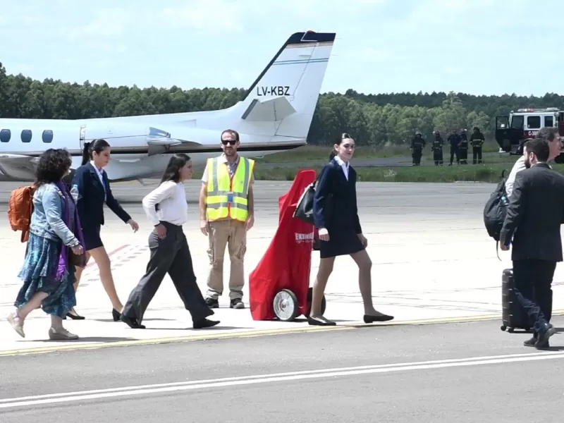 Se inauguró la conexión aérea Buenos Aires - Concordia