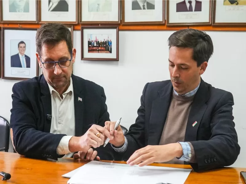 Enersa articula obras y un proyecto de energ&iacute;a renovable en Nogoy&aacute;