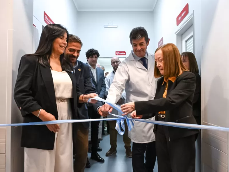 Aluani acompa&ntilde;&oacute; la inauguraci&oacute;n de la Unidad Coronaria de La Entrerriana y destac&oacute; el RINI