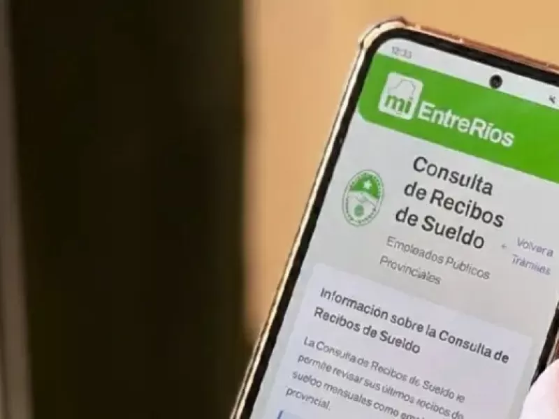 La provincia centraliza la consulta de recibos de sueldo en la plataforma Mi Entre R&iacute;os