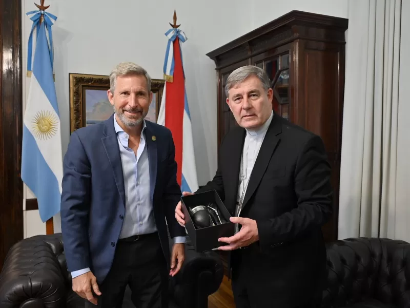 Frigerio recibió al nuevo arzobispo de Paraná y destacaron la importancia del trabajo conjunto