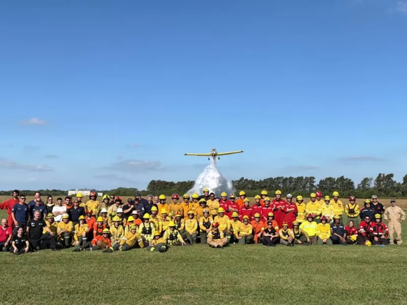 Entre R&iacute;os fortalece la respuesta ante incendios forestales con capacitaci&oacute;n en combate a&eacute;reo