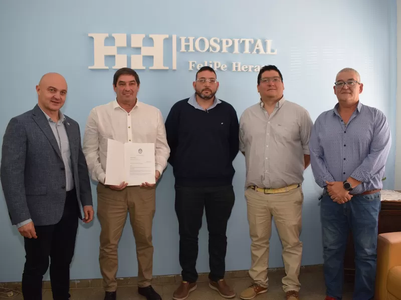 Asumió el nuevo equipo directivo del Hospital Felipe Heras de Concordia