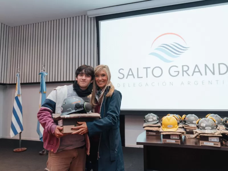 Estudiantes entrerrianos comenzaron prácticas profesionales supervisadas en Salto Grande