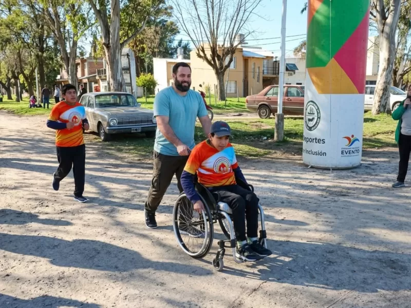 Entre R&iacute;os acompa&ntilde;a el deporte adaptado con una nueva edici&oacute;n del Duatl&oacute;n Interescuelas Integrales