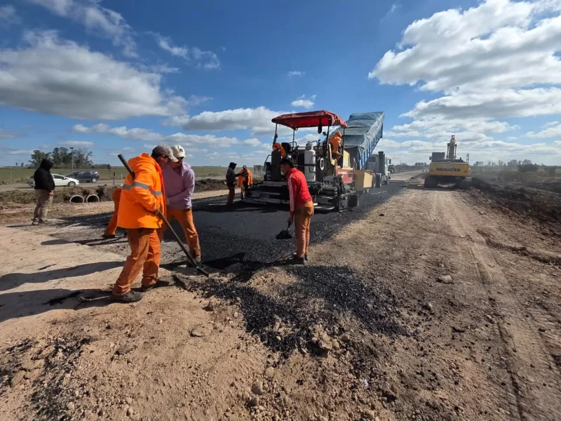 Se habilitó el tránsito sobre la Ruta Provincial 20, a la altura de la nueva alcantarilla transversal