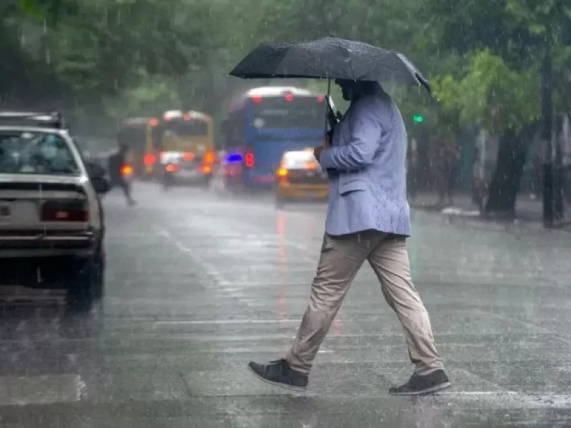 Emitieron alerta amarilla por lluvia y tormentas para este jueves y viernes