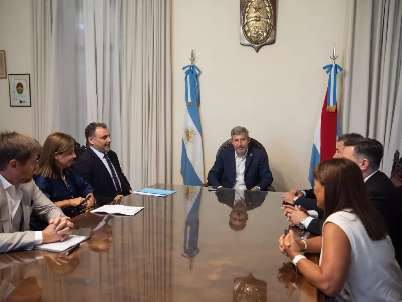 Frigerio recibi&oacute; a las autoridades de la Asociaci&oacute;n de Magistrados de Entre R&iacute;os