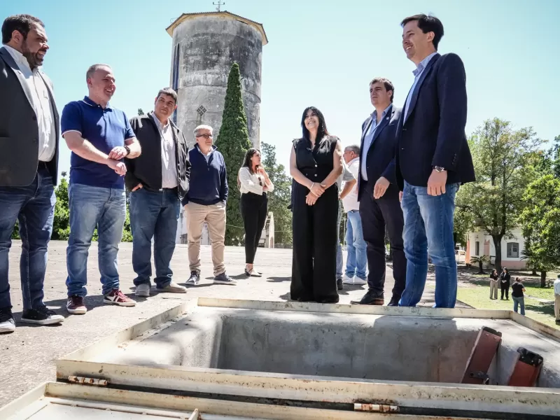 Reactivan una obra clave para asegurar el suministro de agua en Nogoyá