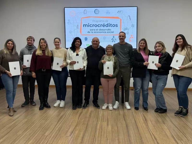 Más emprendedores acceden a microcréditos en Crespo y General Racedo