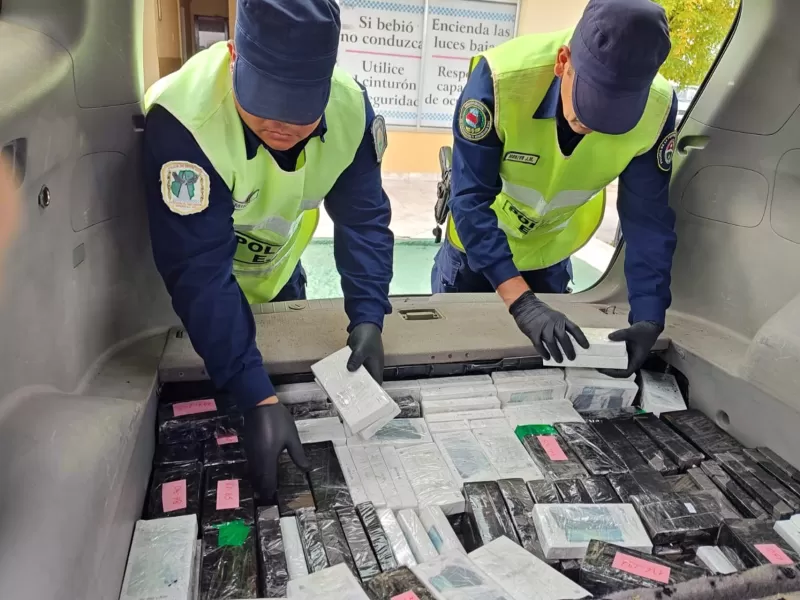 Secuestran 290 celulares de contrabando en el Puesto de Control Vial de Paso Cerrito