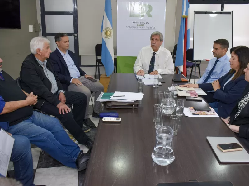 Se reunió la mesa de trabajo entre Salud, Iosper y anestesistas para delinear un nuevo convenio prestacional