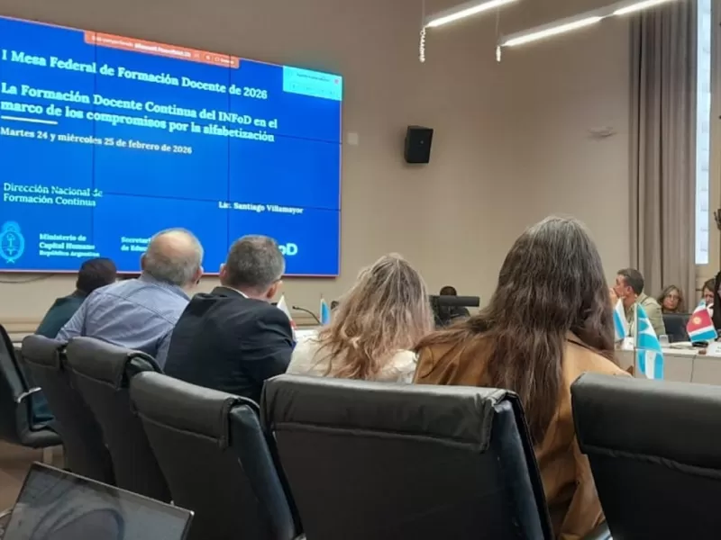 Entre R&iacute;os particip&oacute; de la Mesa Federal de Formaci&oacute;n Docente