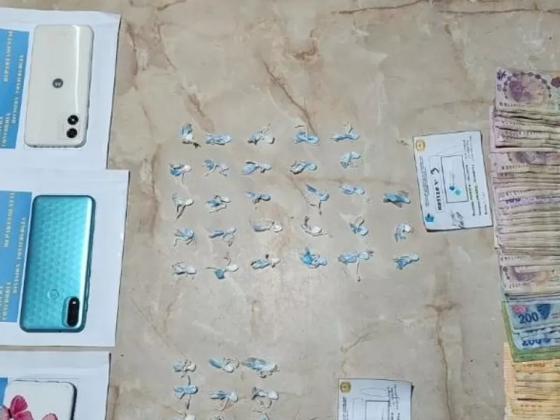 Desarticulan kiosco narco en Concordia: tres personas quedaron detenidas