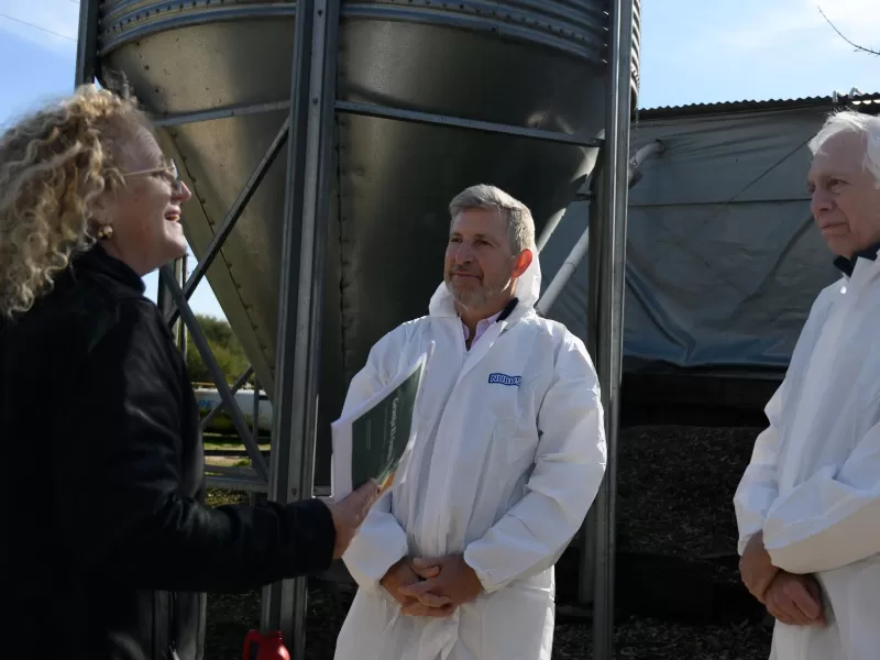 Frigerio destac&oacute; el impacto de la energ&iacute;a renovable en la producci&oacute;n