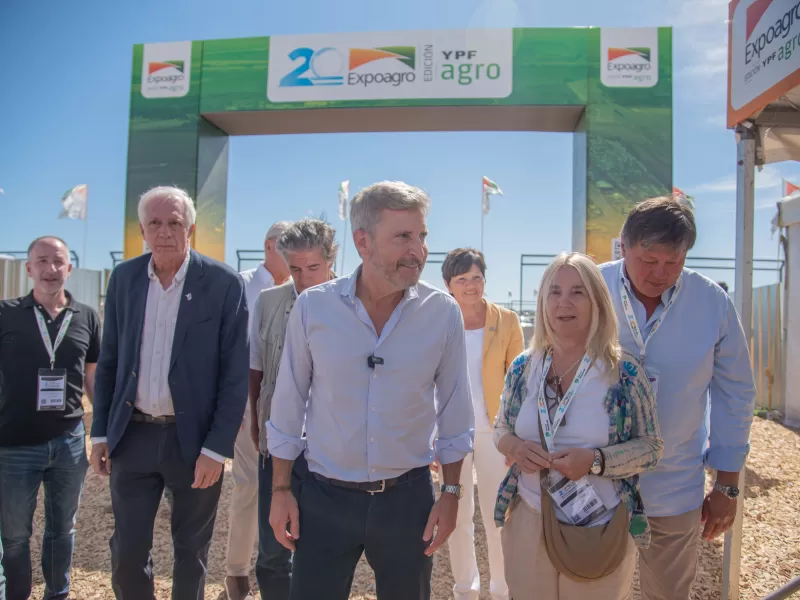 Frigerio recorri&oacute; Expoagro y subray&oacute; el potencial agroindustrial de Entre R&iacute;os