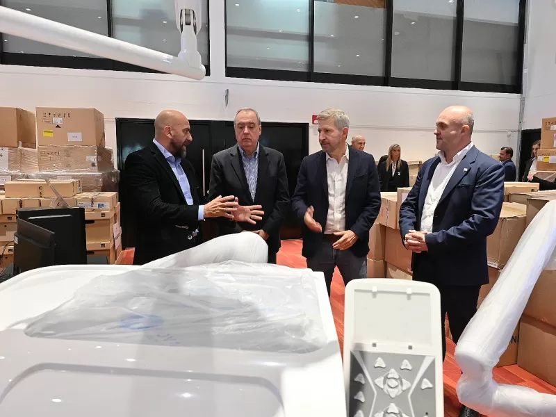Frigerio recibió equipamiento e insumos de CTM por más de 3.000 millones de pesos para fortalecer el sistema de salud