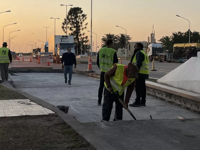 Realizan bacheos en el T&uacute;nel Subfluvial para el cumplimiento de est&aacute;ndares de resistencia